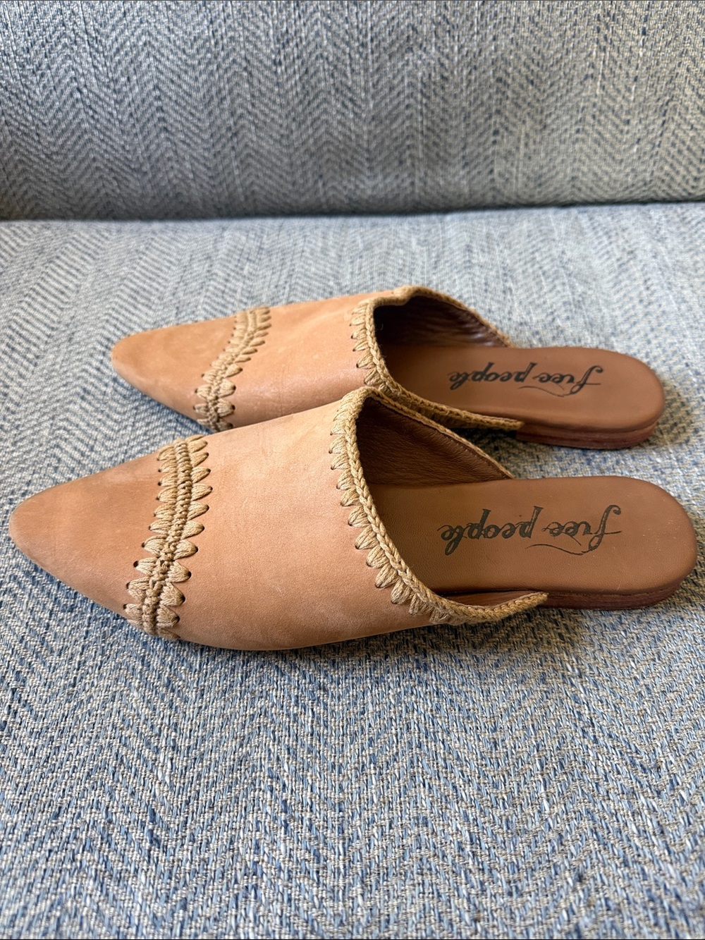 Free People San Marino Slip On Sandal Shoes Size: 38 - Picture 6 of 16